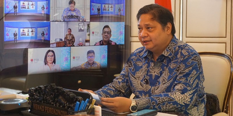 Menko Airlangga: Investor dan Otoritas Bursa Menjadi Bagian Penting dalam Proses Pemulihan Ekonomi