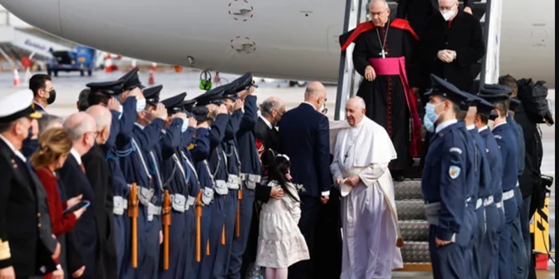 Soroti Penderitaan Pengungsi,  Paus Fransiskus Kunjungi Yunani