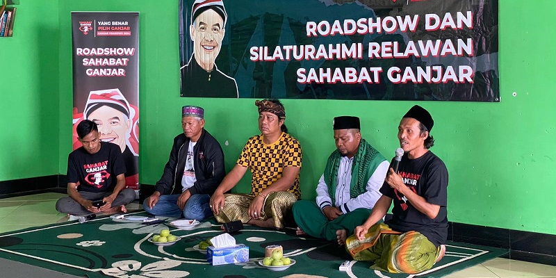 Gencar Serap Aspirasi Jelang 2024, Sahabat Ganjar Temui Ulama dan Santri Ponpes Riyadul Falah