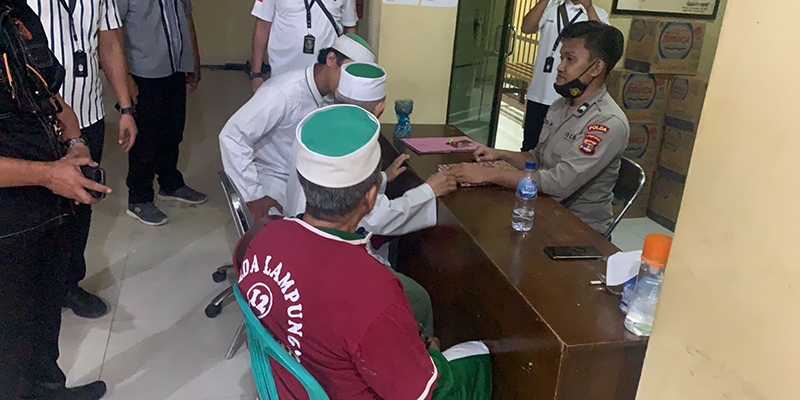 Niat Mau Sehat Malah Langgar Prokes, Dua Warga Lampung jadi Berurusan dengan Polisi