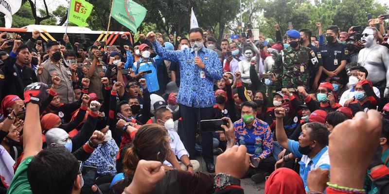 UMP Jakarta, Anies Baswedan Sejatinya Berpihak kepada Buruh
