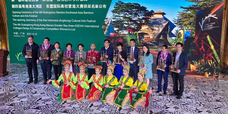Festival Seni Budaya Indonesia di Taman Burung Nansha pada Minggu, 12 Desember 2021/Ist