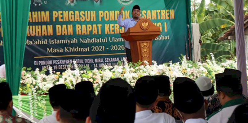 Pimpinan DPRD Jatim: Politisi Nahdliyin Harus Terkoneksi dengan Pesantren