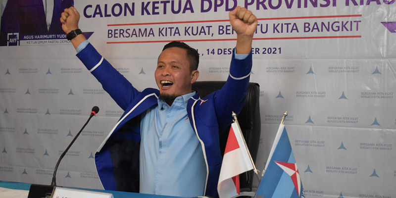 Dipimpin AHY secara Virtual, Agung Nugroho Ditetapkan sebagai Ketua Partai Demokrat Riau