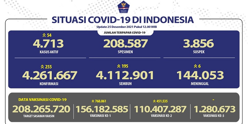 Kasus Positif Covid-19 Lebih Tinggi dari Sembuh, Provinsi Penyumbang Tertinggi Jakarta dan Kepri