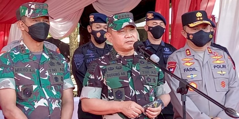 Pantau Monas, Jenderal Dudung: Cuma Lihat Kesiapan Prajurit