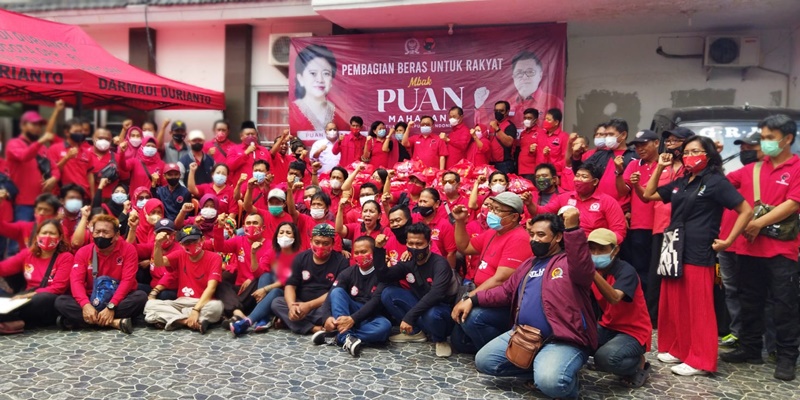 Sebar 2 Ribu Paket Sembako, Politisi PDIP: Mbak Puan Peduli <i>Wong Cilik</i>