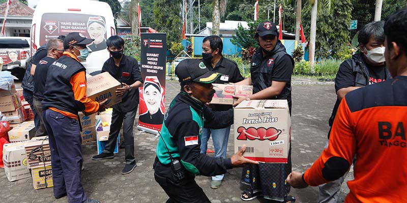 Lanjutkan Aksi Tanggap Bencana di Lumajang, Relawan Sahabat Ganjar: Semoga Masyarakat Bisa Cepat Bangkit