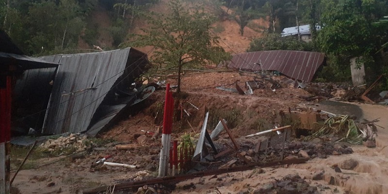 Tanah Longsor di Kabupaten Toraja Utara Akibatkan 1 Orang Meninggal Dunia