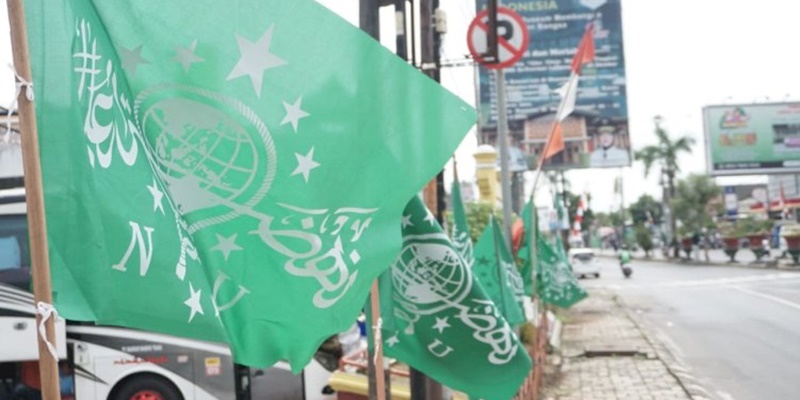Lampung Menghijau, Lebih Dari 50 Ribu Bendera NU Berjejer Jelang Muktamar ke-34 NU