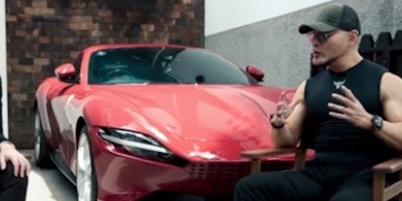 Guyon Deddy Corbuzier: Ajak Kiai Maruf Ngebut Pakai Mobil Ferrarinya Hingga Ditilang Polisi