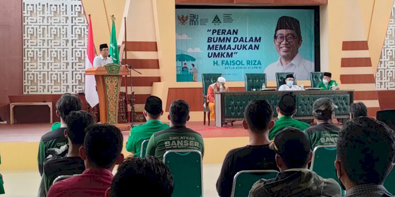 Di Hadapan GP Ansor, Ketua Komisi VI Paparkan Peran BUMN Bangkitkan Ekonomi Nasional