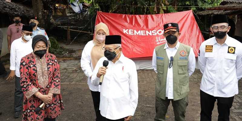 Maruf Amin: Pemerintah Siap Relokasi Korban Gempa Banten