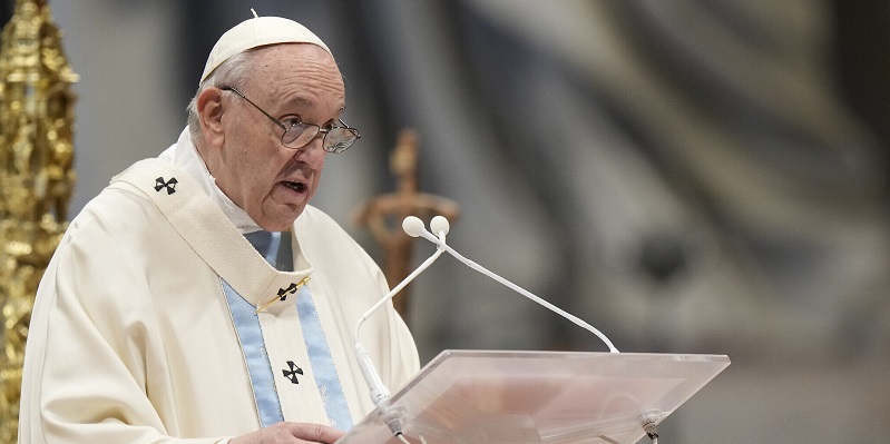 Paus Fransiskus: Kekerasan terhadap Perempuan Sama dengan Menghina Tuhan