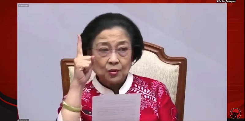 Kadernya Koruptor Bansos, Megawati Cukup Berani Singgung Pengambil Untung Pandemi di Pidato HUT PDIP