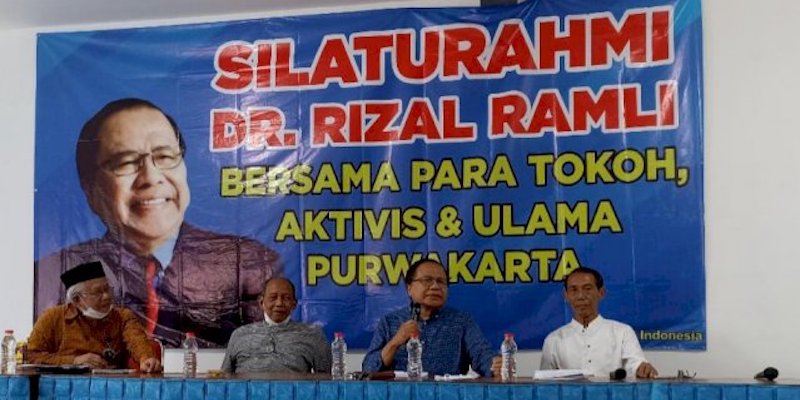 Di Hadapan Ulama dan Aktivis, Rizal Ramli Analisa Kegagalan-kegagalan Jokowi