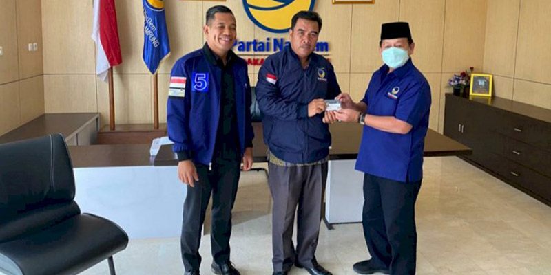 Terkena "Herman HN Effect", Kader PAN Lompat ke Nasdem Lampung Langsung Jadi Ketua DPD Lampung Barat