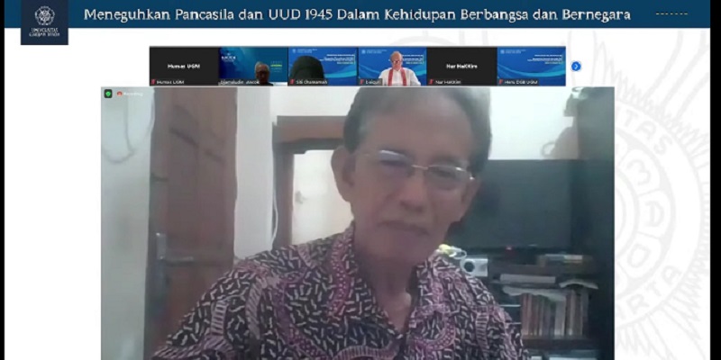 Prof Kaelan UGM: Sistem Hukum Indonesia Sudah Murtad dari Pancasila