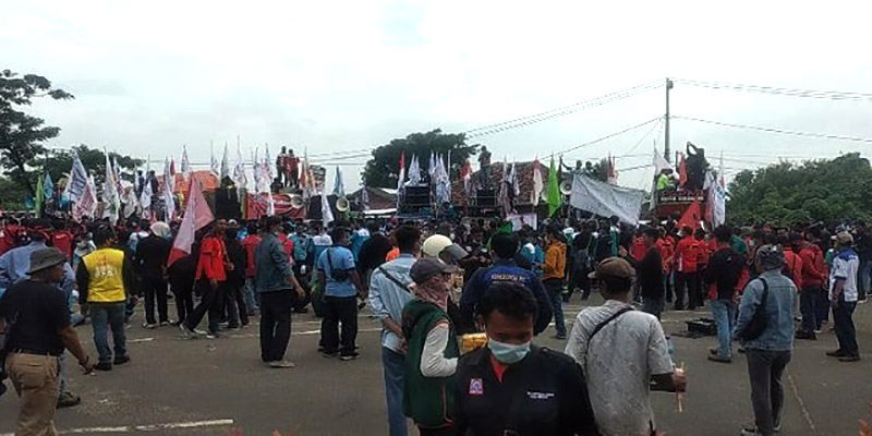 Ribuan Buruh Bakal Kembali Demo, Tuntut Gubernur Banten Cabut Laporan Polisi