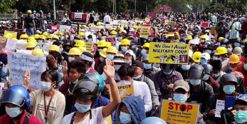 Setahun Kudeta Militer, Suara Rakyat Myanmar Harus Didengar