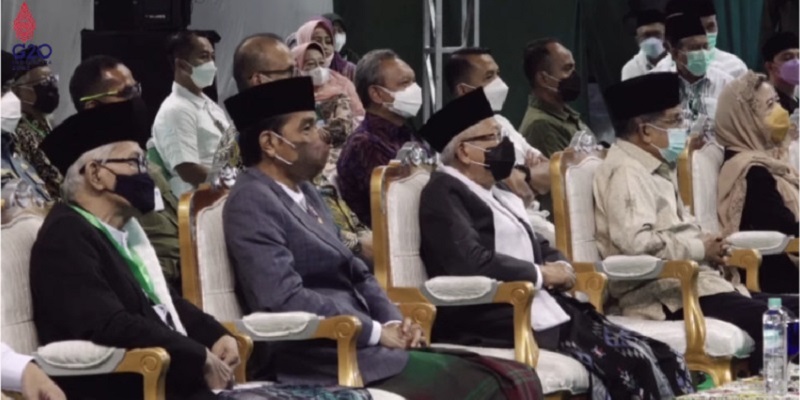 Jokowi Didampingi Maruf Amin dan JK di Harlah NU, Isran Noor: Hanya Terjadi di IKN
