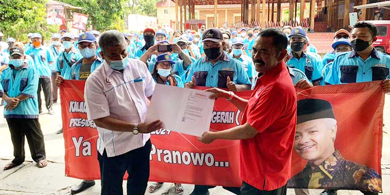 Asparta Sampaikan Dukungan untuk Ganjar Pranowo, FX Rudi: Akan Disampaikan ke Ketua Umum PDIP