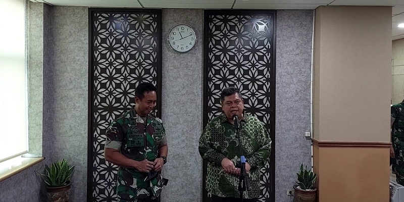 Bukan Bahas Dugaan Korupsi Satelit, Ini Hasil Pertemuan Panglima TNI Bersama Kepala BPKP
