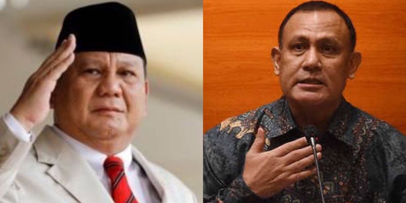 Peluang Menang Prabowo Subianto Besar Jika Didampingi Tokoh Seperti Firli Bahuri
