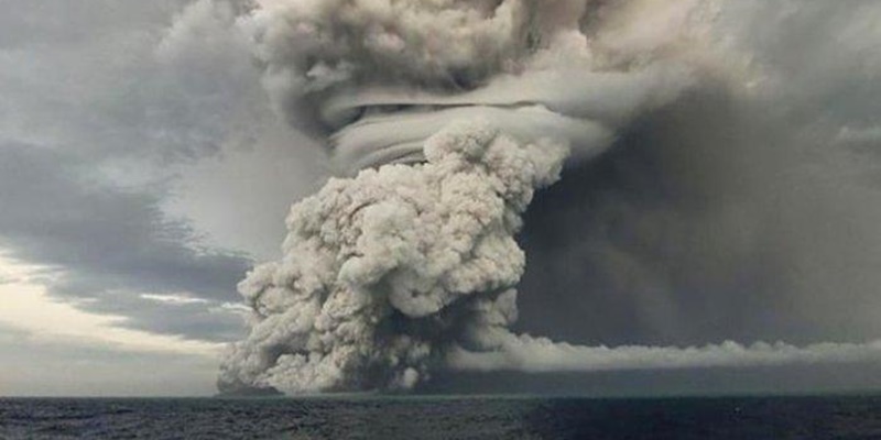 Profesor Australia Bandingkan Letusan Gunung Berapi Tonga dengan Erupsi Krakatau Tahun 1883