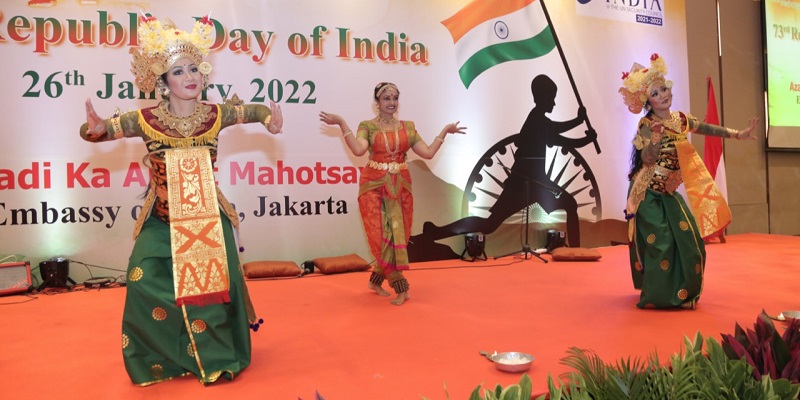 Perayaan Hari Republik ke-73 yang digelar Kedutaan Besar India di Hotel Westin, Jakarta, Rabu, 26 Januari 2022./Ist