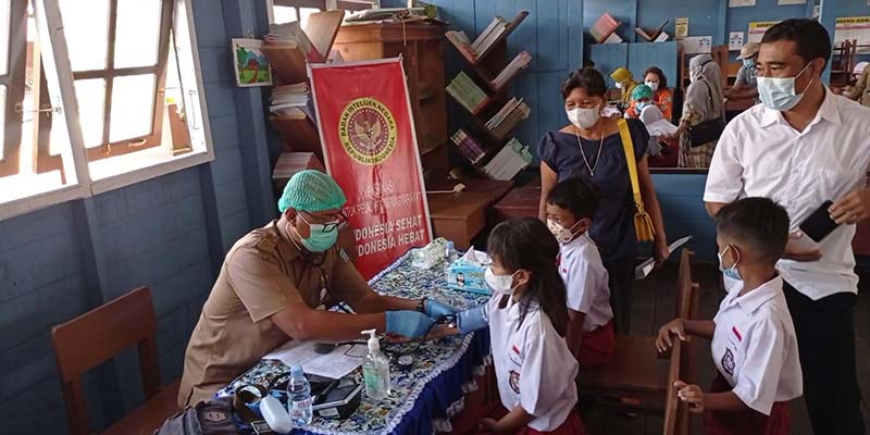 Binda Kalteng Sasar Vaksinasi 1.820 Orang di Delapan Daerah untuk Cegah Omicron