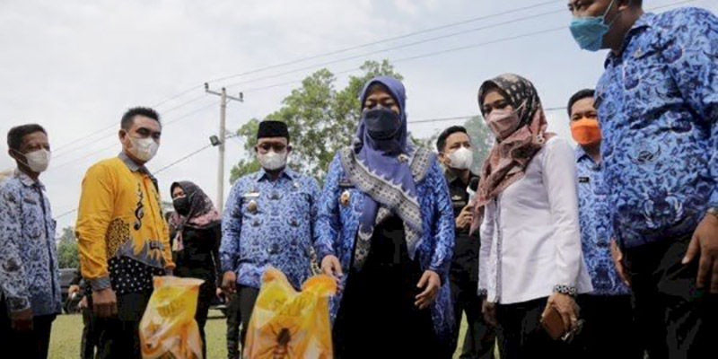 Minyak Goreng Masih Langka, Wagub Nunik Minta Mendag Lutfi Datang ke Lampung