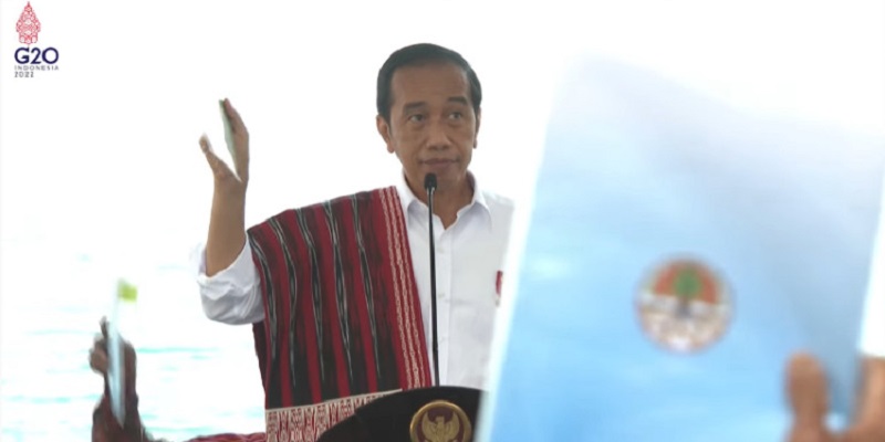 Jokowi Bagikan 723 SK Perhutanan Sosial, 12 SK Hutan Adat dan SK TORA Puluhan Hektar