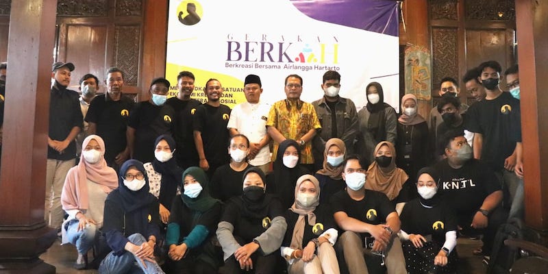 Tak Goyang Isu Perpanjangan Presiden, Relawan Tetap Deklarasi Airlangga 2024