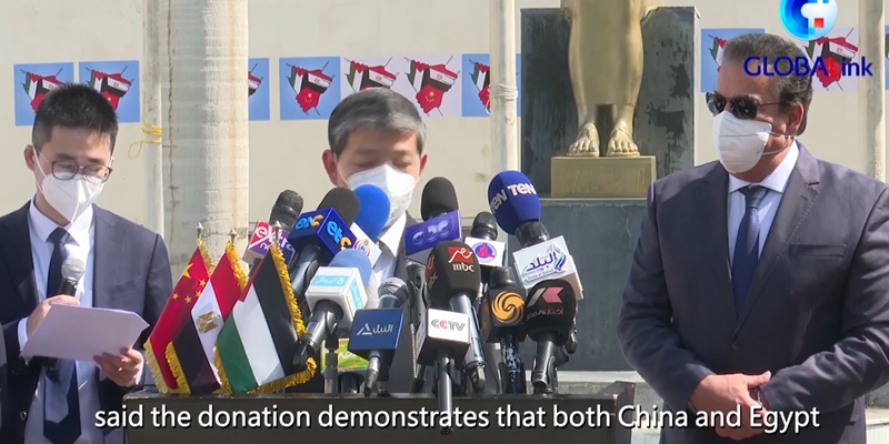 Kolaborasi China-Mesir Hasilkan Bantuan 500.000 Dosis Vaksin Covid-19 untuk Palestina