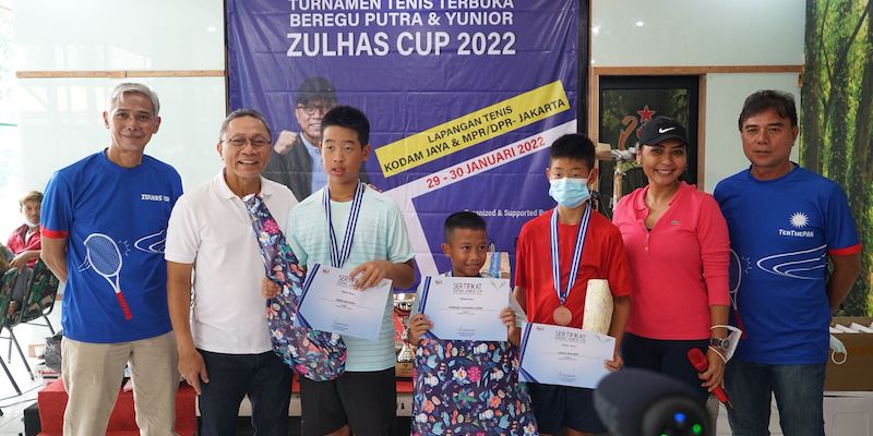 Berburu Bibit Atlet Tenis, Zulkifli Hasan Gelar Zulhas Cup 2022