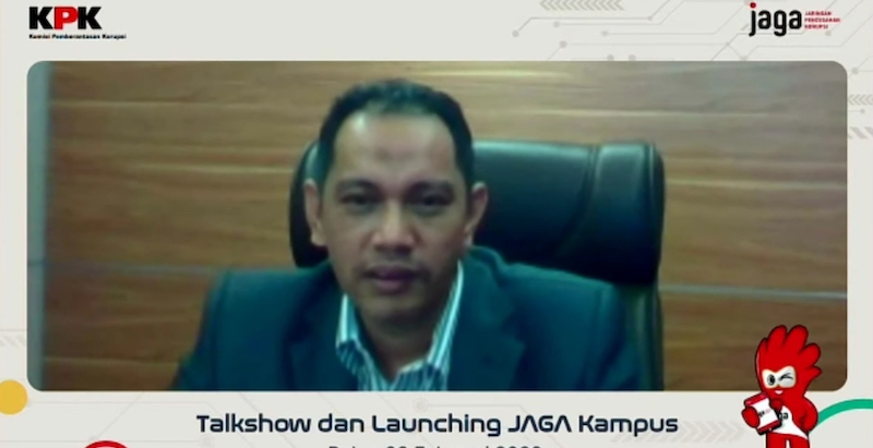 KPK Launching JAGA Kampus, Mahasiswa Bisa Lapor Dugaan Kerugian Negara