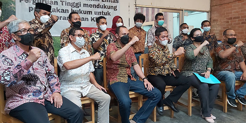 Aliansi Advokat Dukung Ubaedilah Badrun Laporkan Anak Jokowi ke KPK