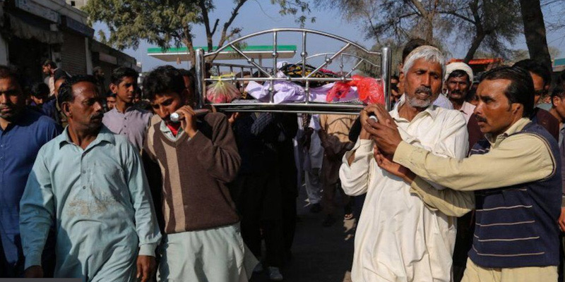 Penistaan Agama, Pria Gangguan Mental di Pakistan Meninggal Dunia Dihakimi Massa