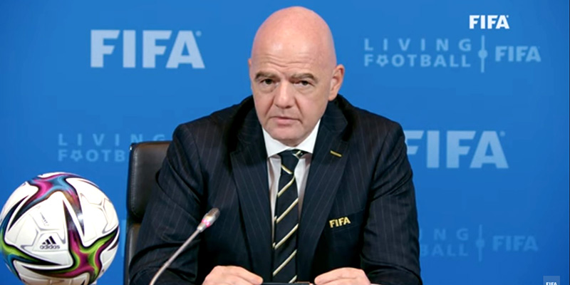 Kutuk Invasi Rusia ke Ukraina, Presiden FIFA Berharap Perdamaian Segera Kembali