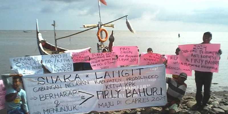 Kelompok nelayan di Probolinggo mendukung Firli Bahuri agar maju sebagai Capres 2024/Ist