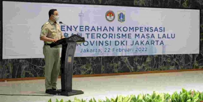 Anies Dukung LPSK Beri Kompensasi Korban Terorisme di Jakarta