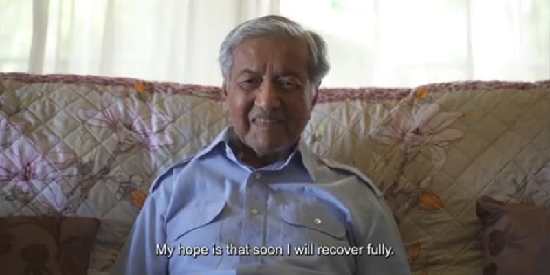 Mahathir Mohamad: Saya Sudah Pulih, Terima Kasih Atas Doanya