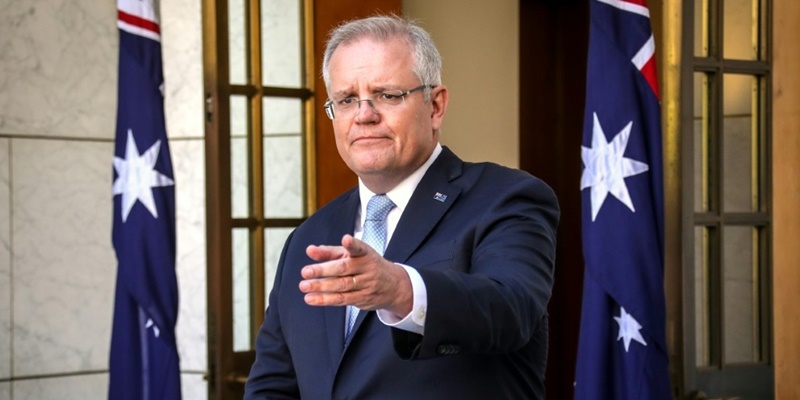 Pesawat Pengintainya Dilaser China, PM Morrison: Australia Tak Terima Tindakan Intimidasi Seperti Ini