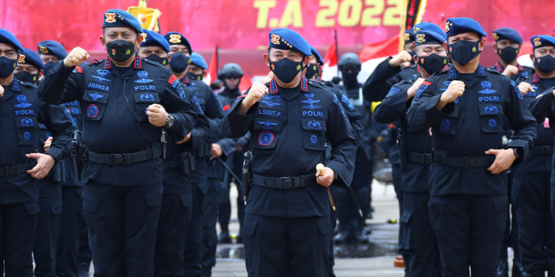 Terkait Disiplin Nasional, Kapolri Ingin Brimob jadi Contoh bagi Anggota Polri