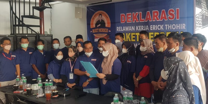 Faktor Kinerja di Kabinet Masih Jadi Alasan Erick Thohir Didukung Maju Pilpres 2024