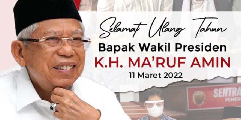 Airlangga Hartarto: Selamat Ultah Pak Wapres, Semoga Dilimpahi Kebaikan