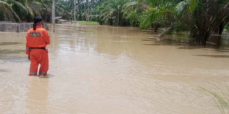 Dua Kecamatan di Aceh Utara Terendam Banjir, 2.242 Jiwa Terdampak