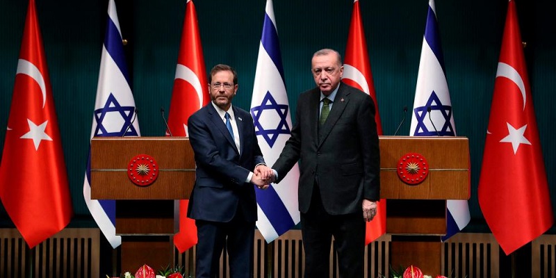 Di Samping Isaac Herzog, Erdogan Umumkan Era Baru Hubungan Turki-Israel