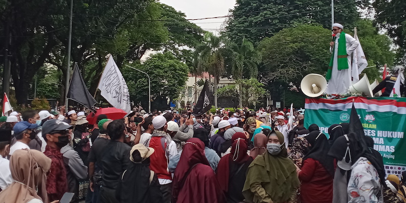 Tuntutan Lengkap Aksi 212 di Kemenag, Salah Satunya Minta Gus Yaqut Syahadat Ulang